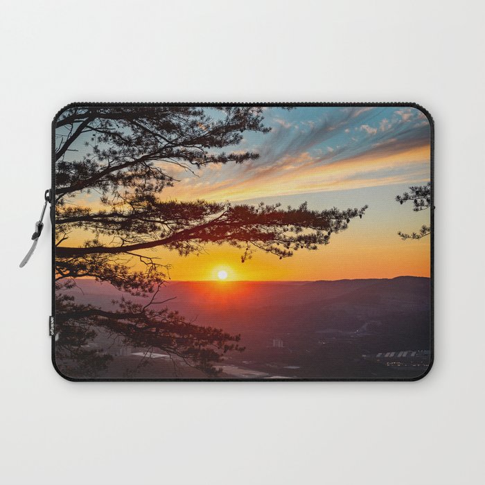 Sunset Rock Lookout Mountain Laptop Sleeve