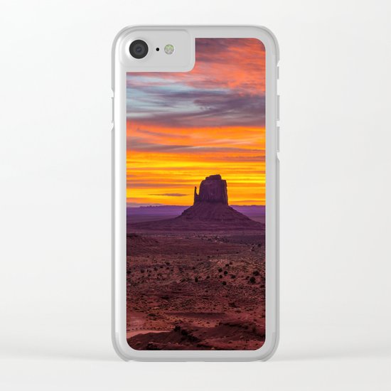 Monument Valley, Utah Clear iPhone Case
