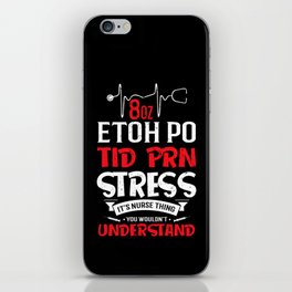 Nurse Thing You Wouldn't Understand Funny Vintage iPhone Skin