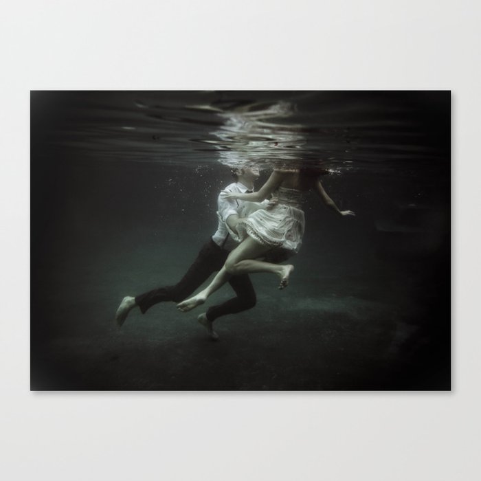 abyss of the disheartened : VII Canvas Print