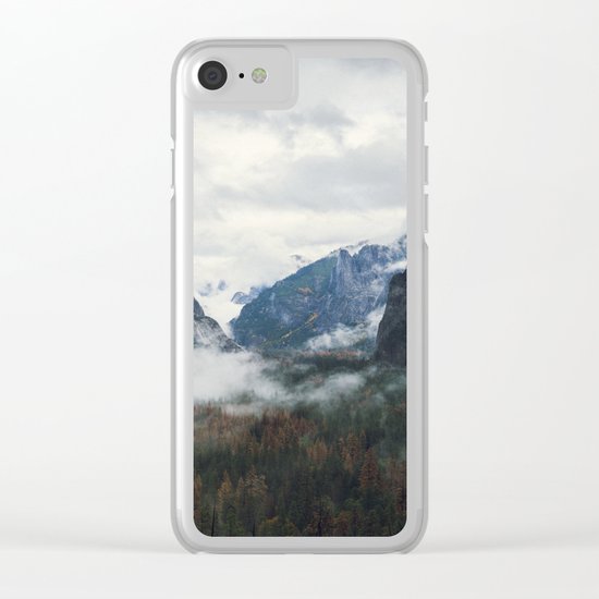 Mountain Landscape photography Clear iPhone Case