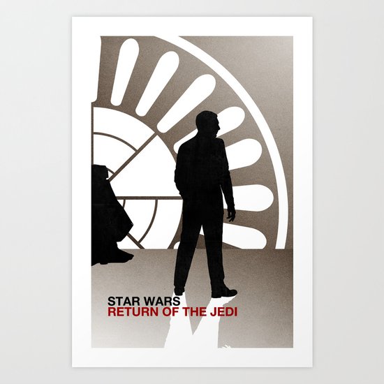 Return of the Jedi (Mad Galaxy Series 3 of 3) Art Print