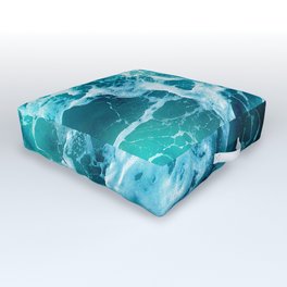 Out there in the Ocean Outdoor Floor Cushion