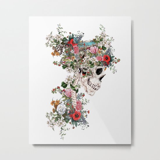 Skull Queen Metal Print
