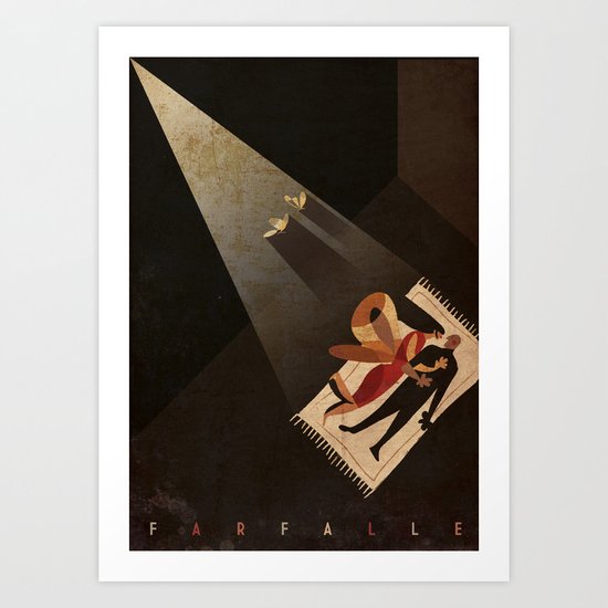 Farfalle Art Print