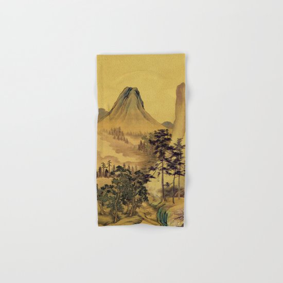 12000 steps - the Pilgrimage Hand & Bath Towel