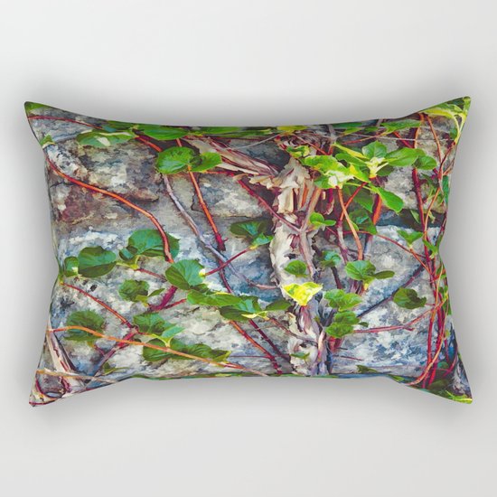 Climbing Vines - Nature's Art Work Rectangular Pillow