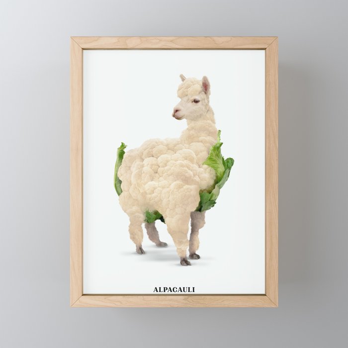 Alpacauli Framed Mini Art Print