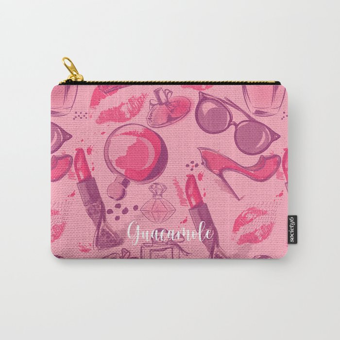 FASHION STYLE PINK Carry-All Pouch