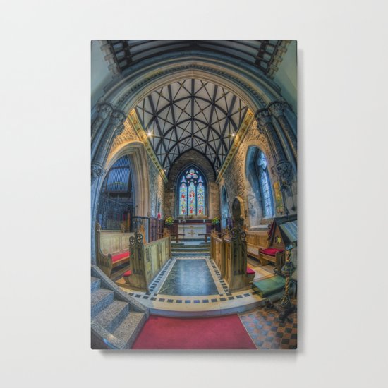 With What Words Metal Print