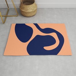 3 Abstract Shapes 211220 Minimal Art  Area & Throw Rug