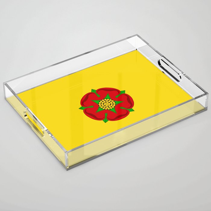 Flag of Lancashire Acrylic Tray