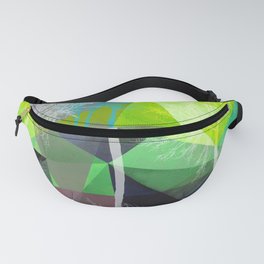 P18 Trees and Triangles Fanny Pack