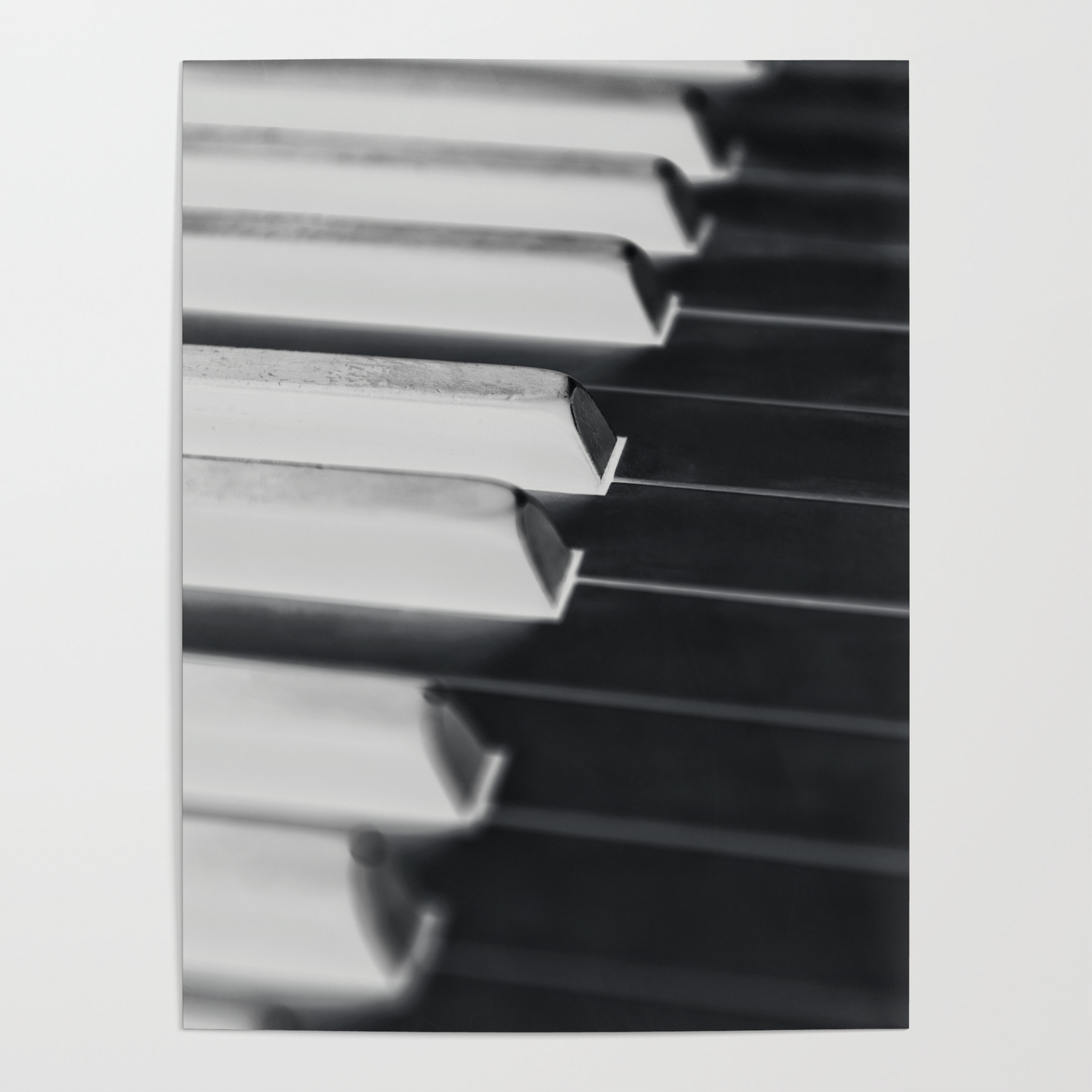 Abstract Piano Poster By David Lichtneker Society6