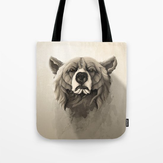 Grizzly Bear Tote Bag
