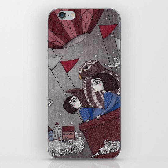 Through the Clouds and Back Again iPhone & iPod Skin