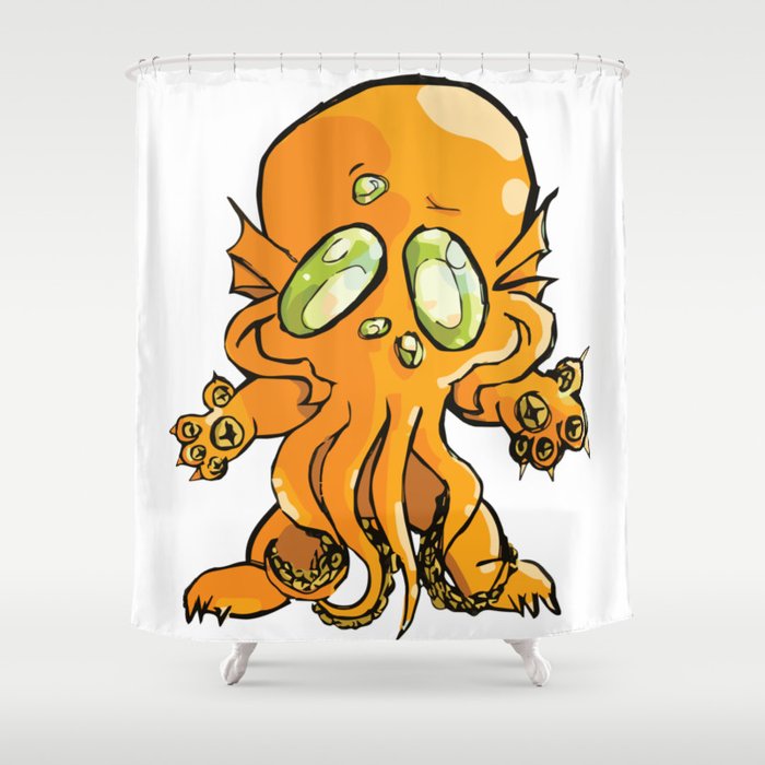 Cthulhu Wants a Cuddle? Shower Curtain