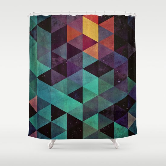 dyyp tyyl Shower Curtain