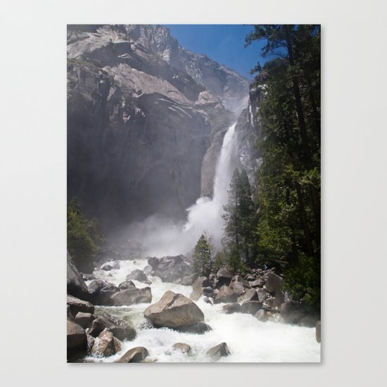 Mists of Nature Canvas Print