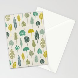 Cat and Plant 49 Stationery Card