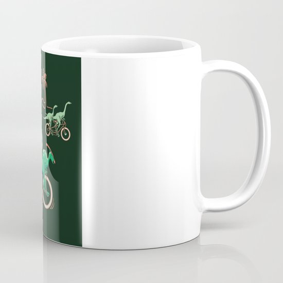 Dinosaurs on Bikes! Mug