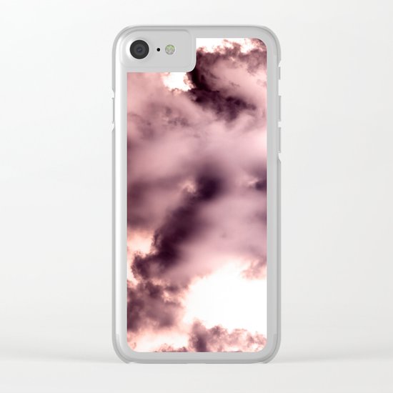 Smoke chemical Clear iPhone Case