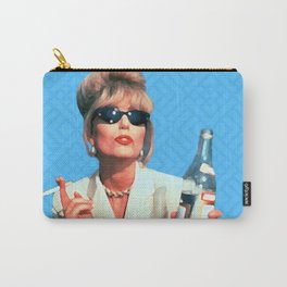 Every Woman Needs A Role Model AbFab Patsy Carry-All Pouch | England, Geometric, British, Eddie, Abfab, Pattern, Drinking, Absolutely, Sunglasses, Drunk 