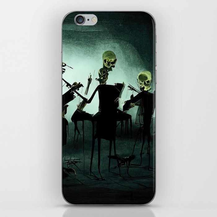 The Skeleton Orchestra iPhone Skin