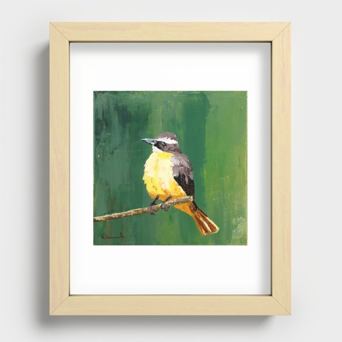 Chirping Charlie Recessed Framed Print