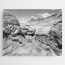 Waves of Stone Jigsaw Puzzle