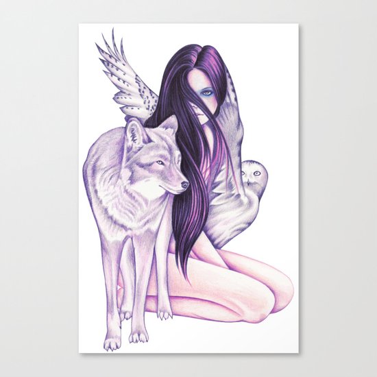 Silvermoon Canvas Print