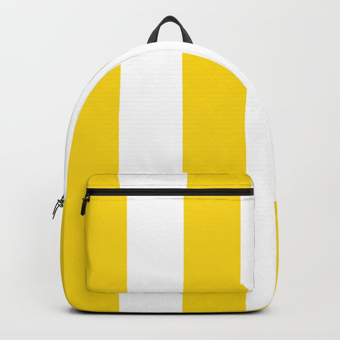 Cabana Yellow Vacation Stripe Backpack