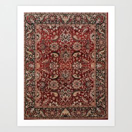 TEXTILE MIDDLE EAST STYLE Art Print