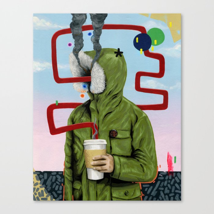 Caffeine Boost Canvas Print