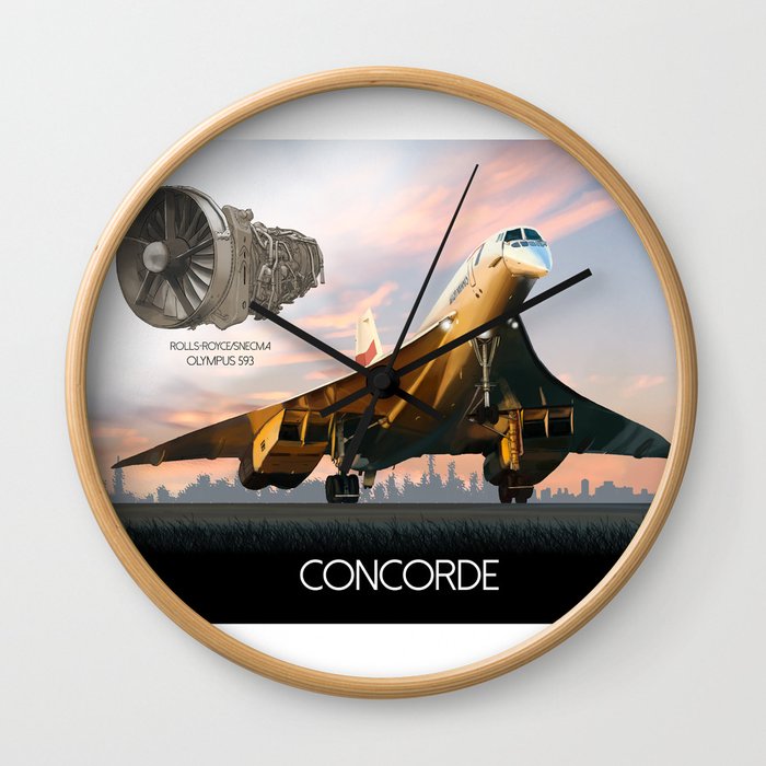 Concorde Wall Clock