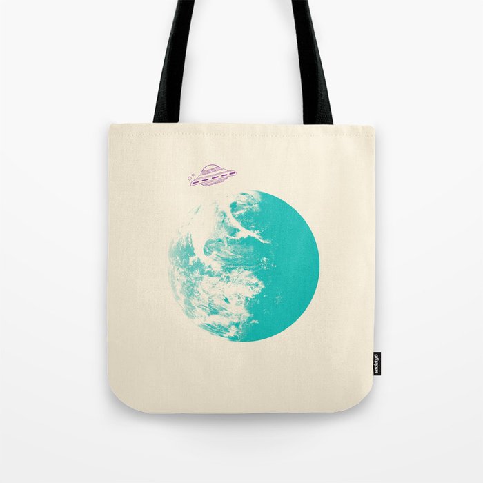 interesting cosmos and alien attack Tote Bag