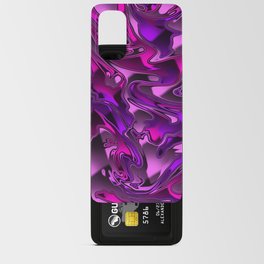 Pink and Purple Chromatic Melt Android Card Case