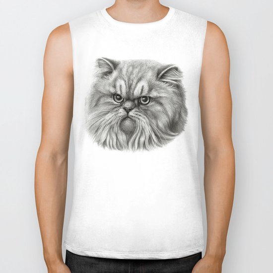 Persian Cat SK072 Biker Tank