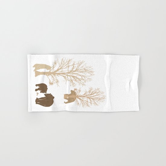 Morning Bears In The Woods No. 2 Hand & Bath Towel
