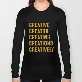 Creative  Long Sleeve T Shirt