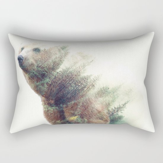 One With Nature V2 #society6 #buyart #decor Rectangular Pillow