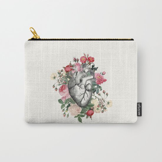 Roses for her Heart Carry-All Pouch