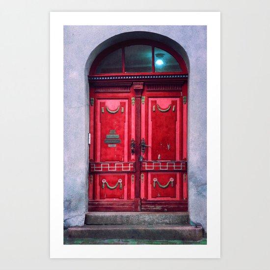 red door Art Print