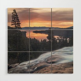 Lake Tahoe Sunrise Wood Wall Art