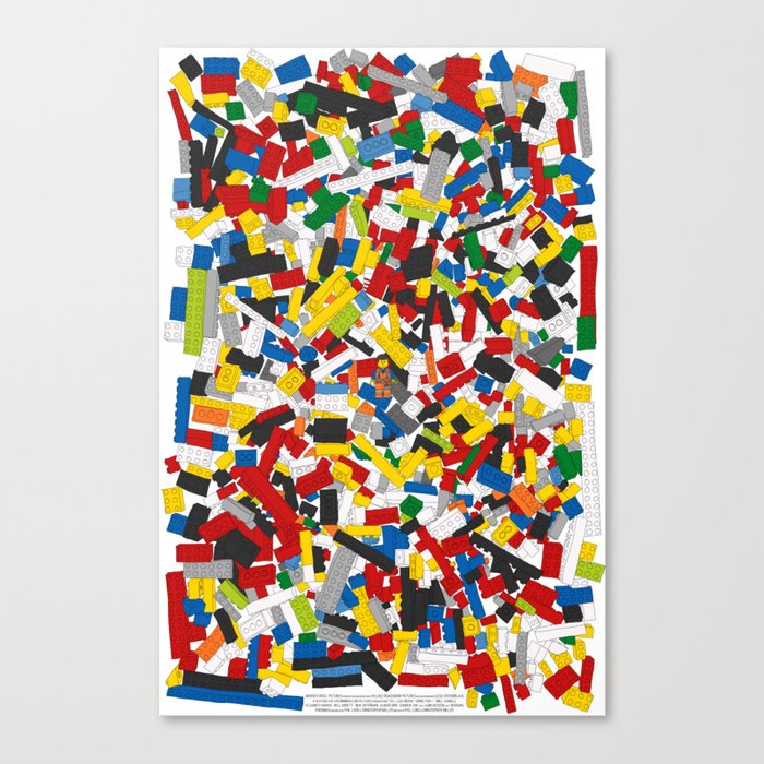 The Lego Movie Canvas Print