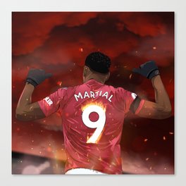 Anthony Martial Canvas Print