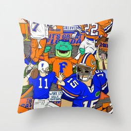 This Is The Swamp Throw Pillow