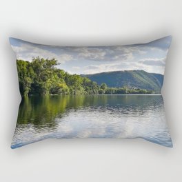 Amazing mountain lake Rectangular Pillow