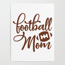 Football Mom Poster