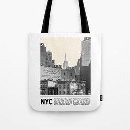 New York City #5 Tote Bag